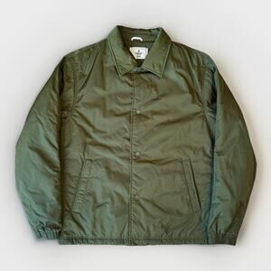Reigning Champ Coaches Jacket Medium Green Canada Streetwear Minimalist Skater